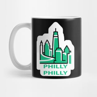 Philly Philly Skyline Mug